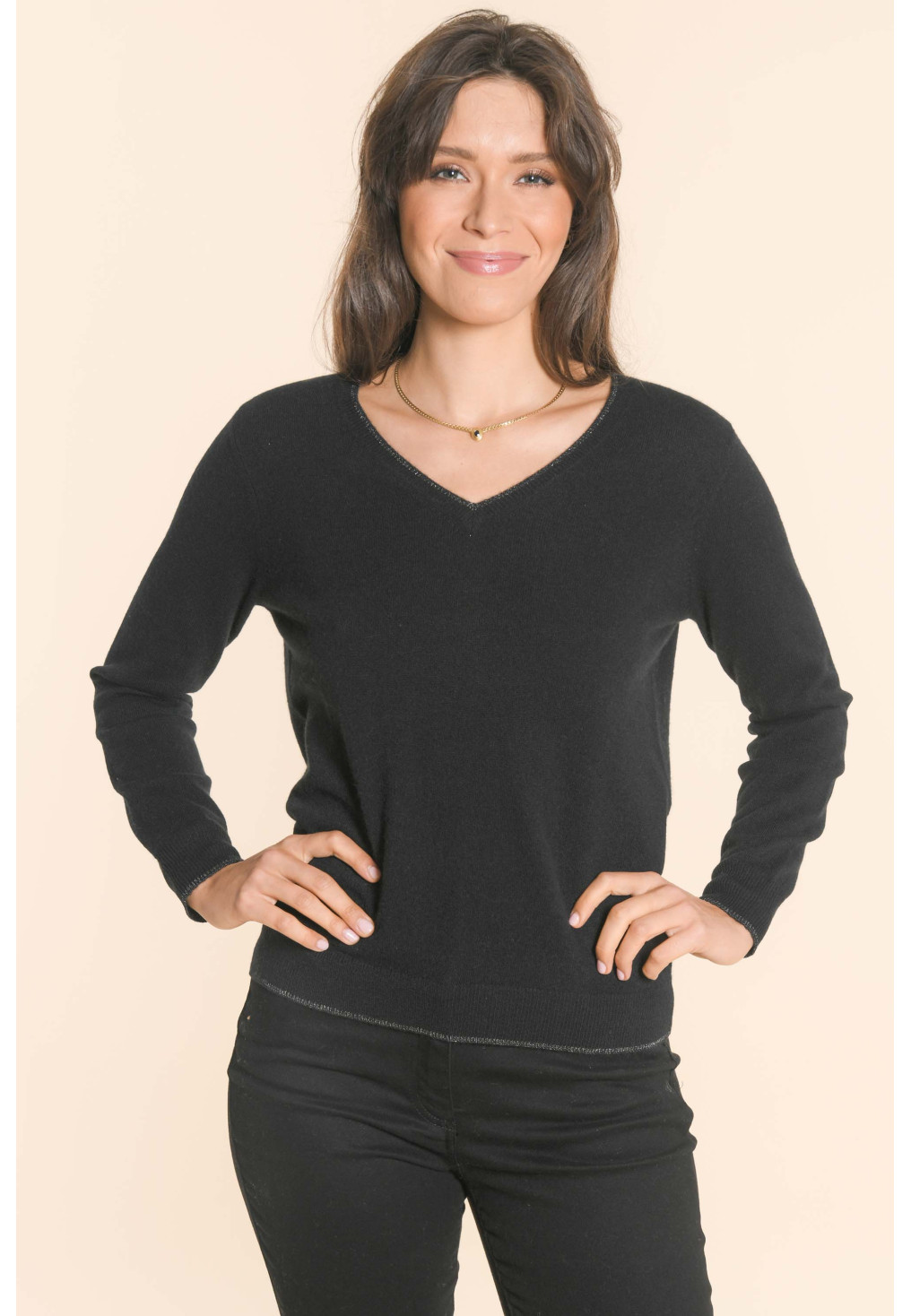 Pull En Cachemire Rose Un Jour Ailleurs - Taille XS, Occasion Très Bon état