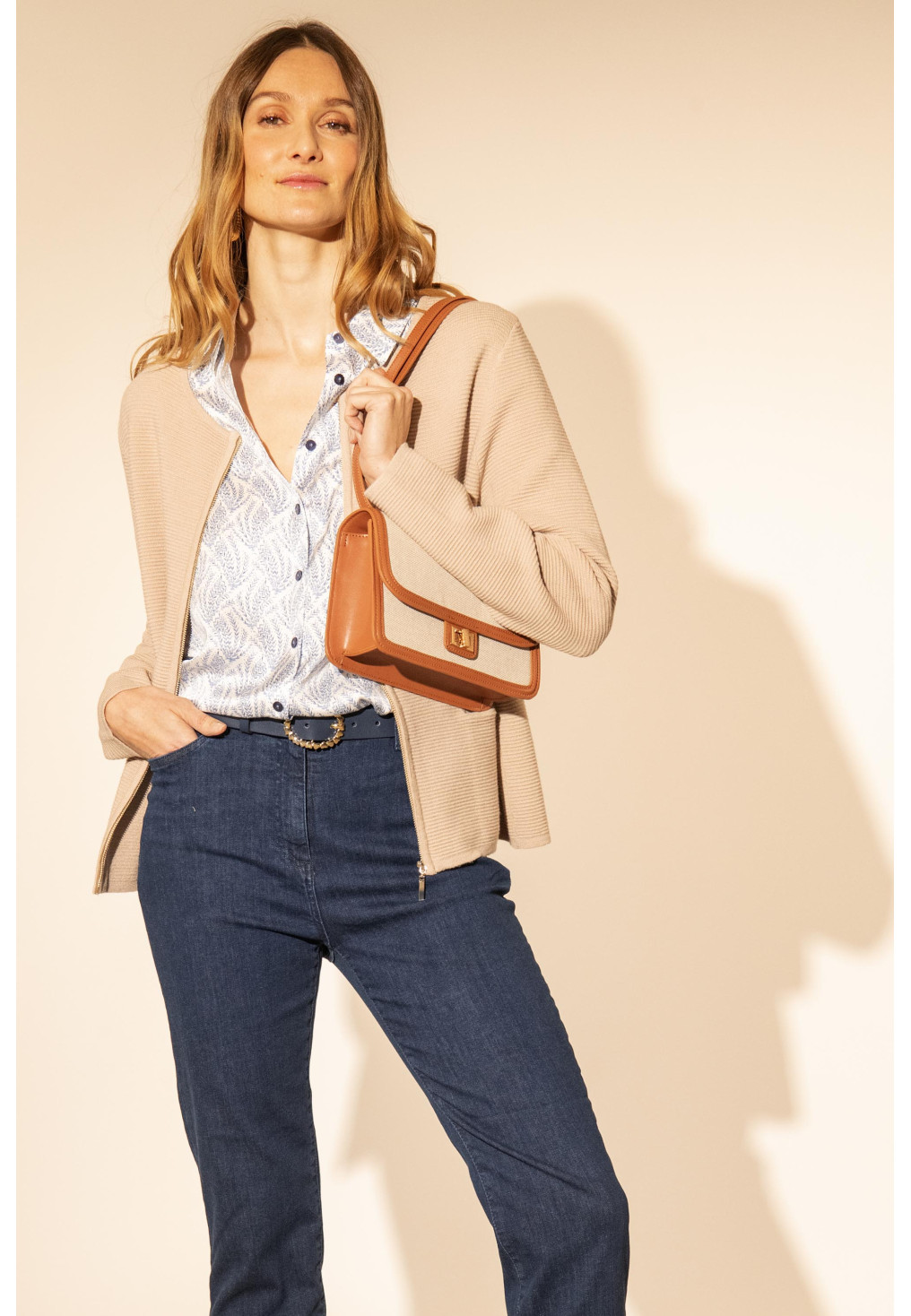 Gilet Femme Cardigan à Boutons - Manches Longues, Col En V, Uni, Grandes Tailles, Automne Hiver