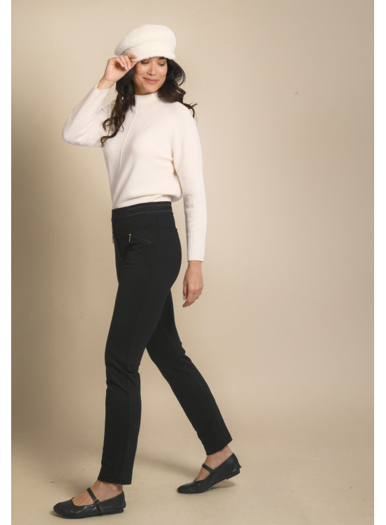 Pantalon Un Jour Ailleurs Taille 40 - Occasion Très Bon état, Couleur Vieux Rose, Coupe Régulière