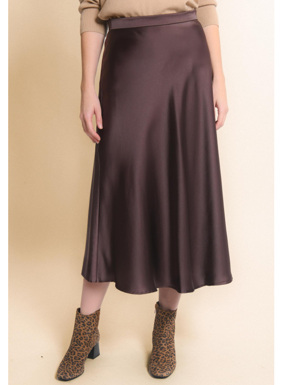 Jupe Longue Femme Grise - Marque 'Un Jour Ailleurs' - Taille 40 - Occasion Très Bon état