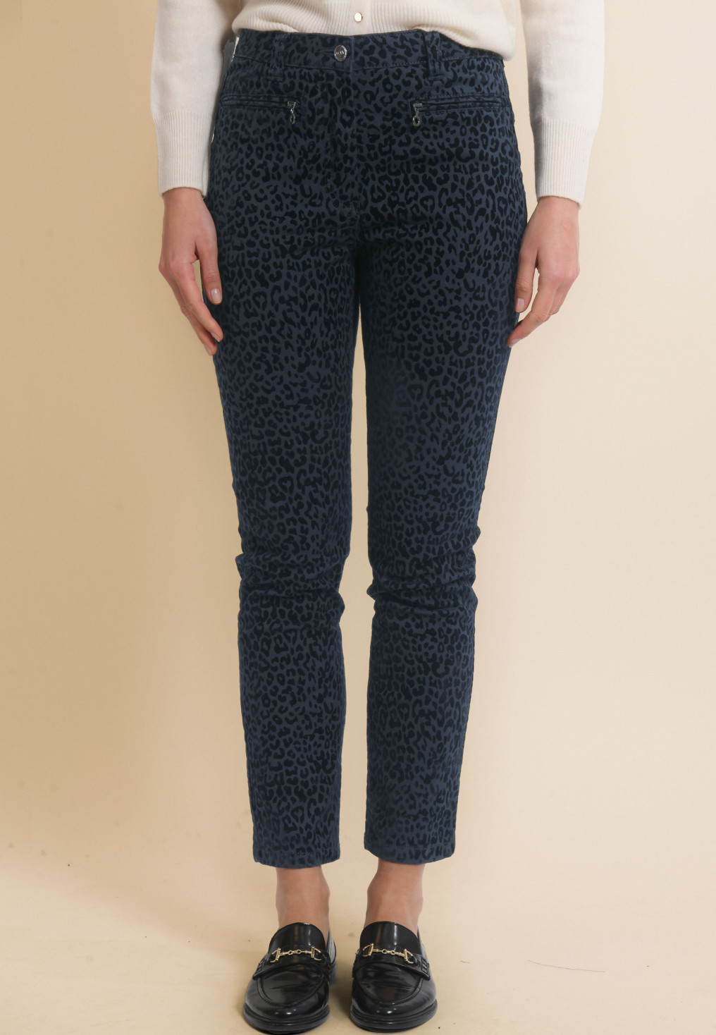 PANTALON - JAHELA - MARINE - Un Jour Ailleurs