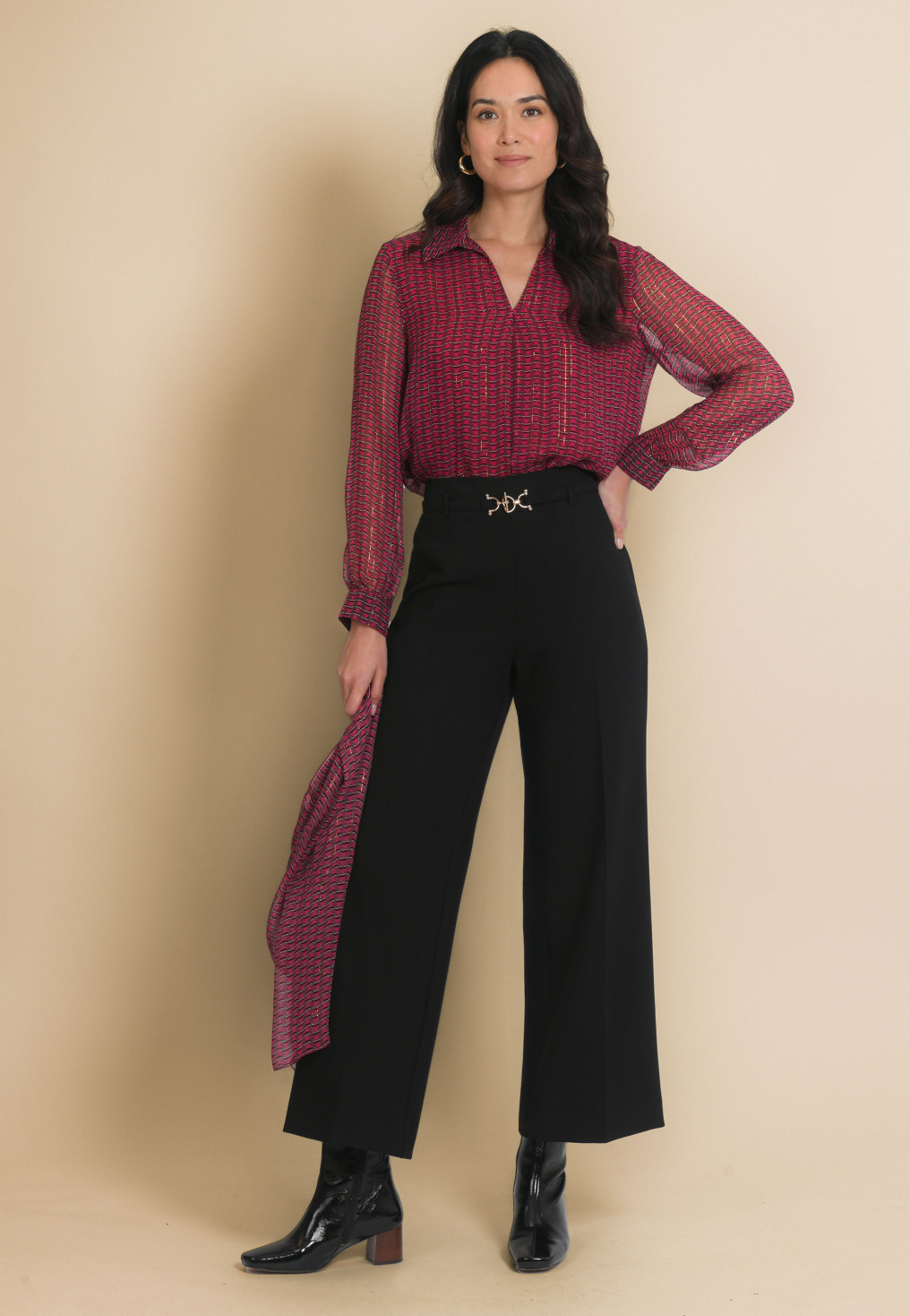 TOP - JOYANA - FRAMBOISE - Un Jour Ailleurs