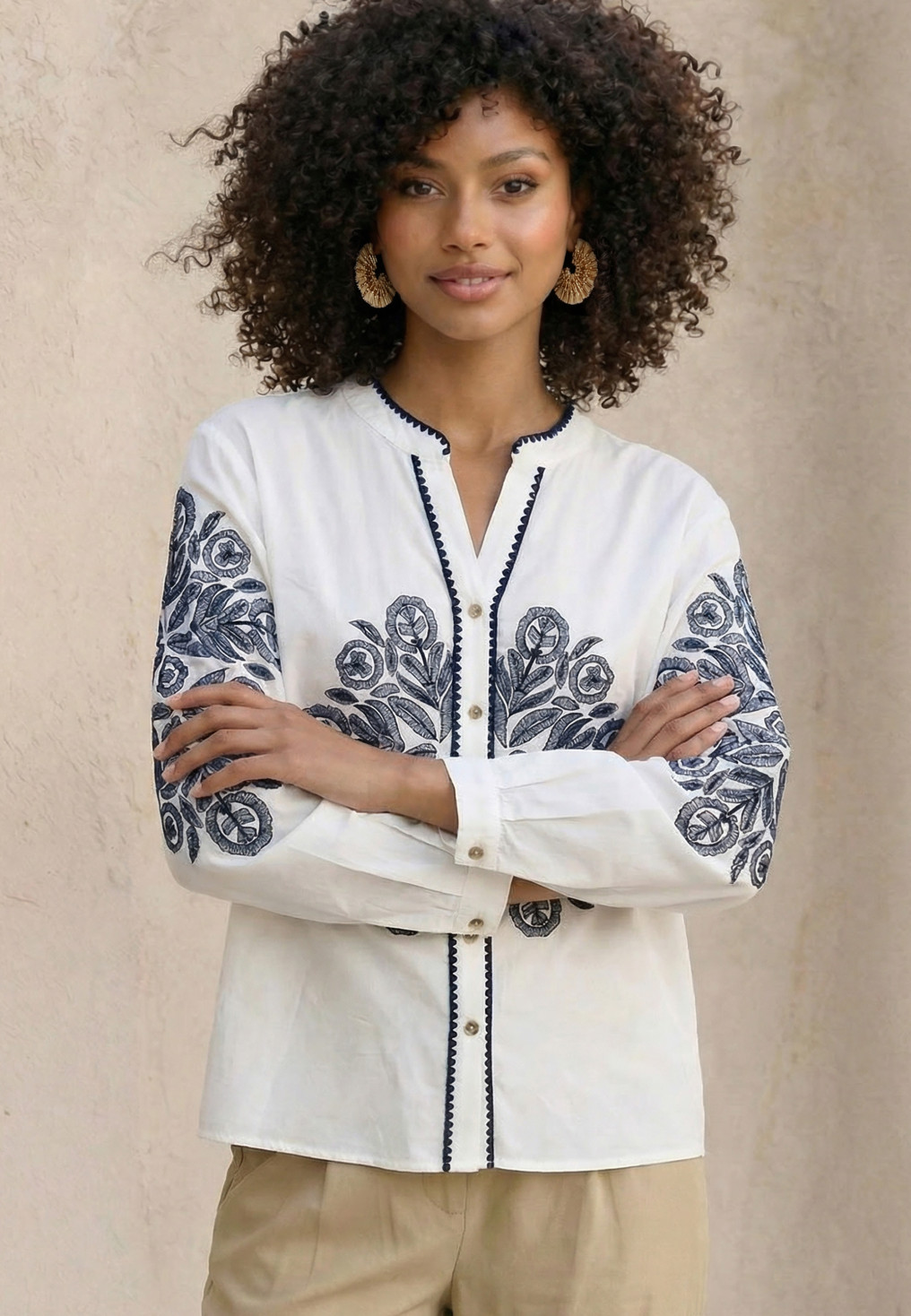 CHEMISE 100% COTON - LEENA...