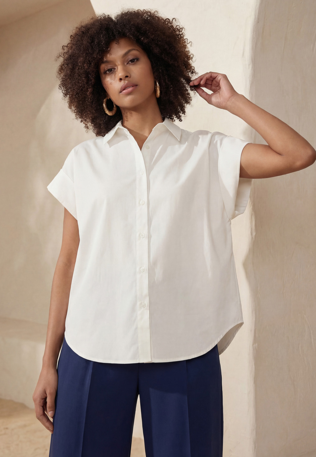 CHEMISE - LUCIOLE - OFF WHITE - Un Jour Ailleurs