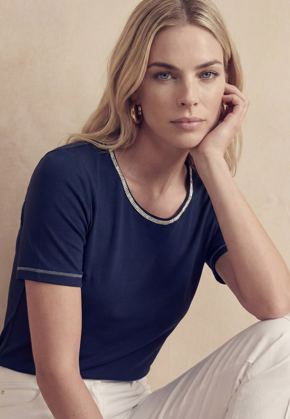 T-SHIRT - LOYAUX - MARINE - Un Jour Ailleurs