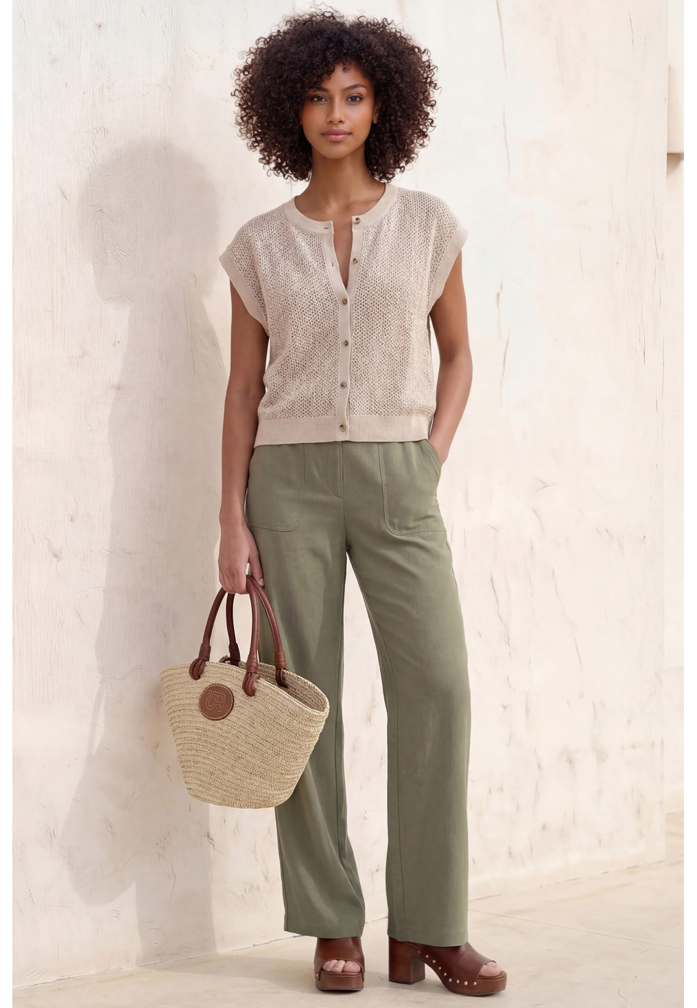 GILET - LACIS - SABLE - Un Jour Ailleurs