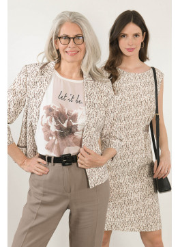 Tee-shirt Un Jour Ailleurs Occasion Très Bon état Taille 46/3 Multicolore
