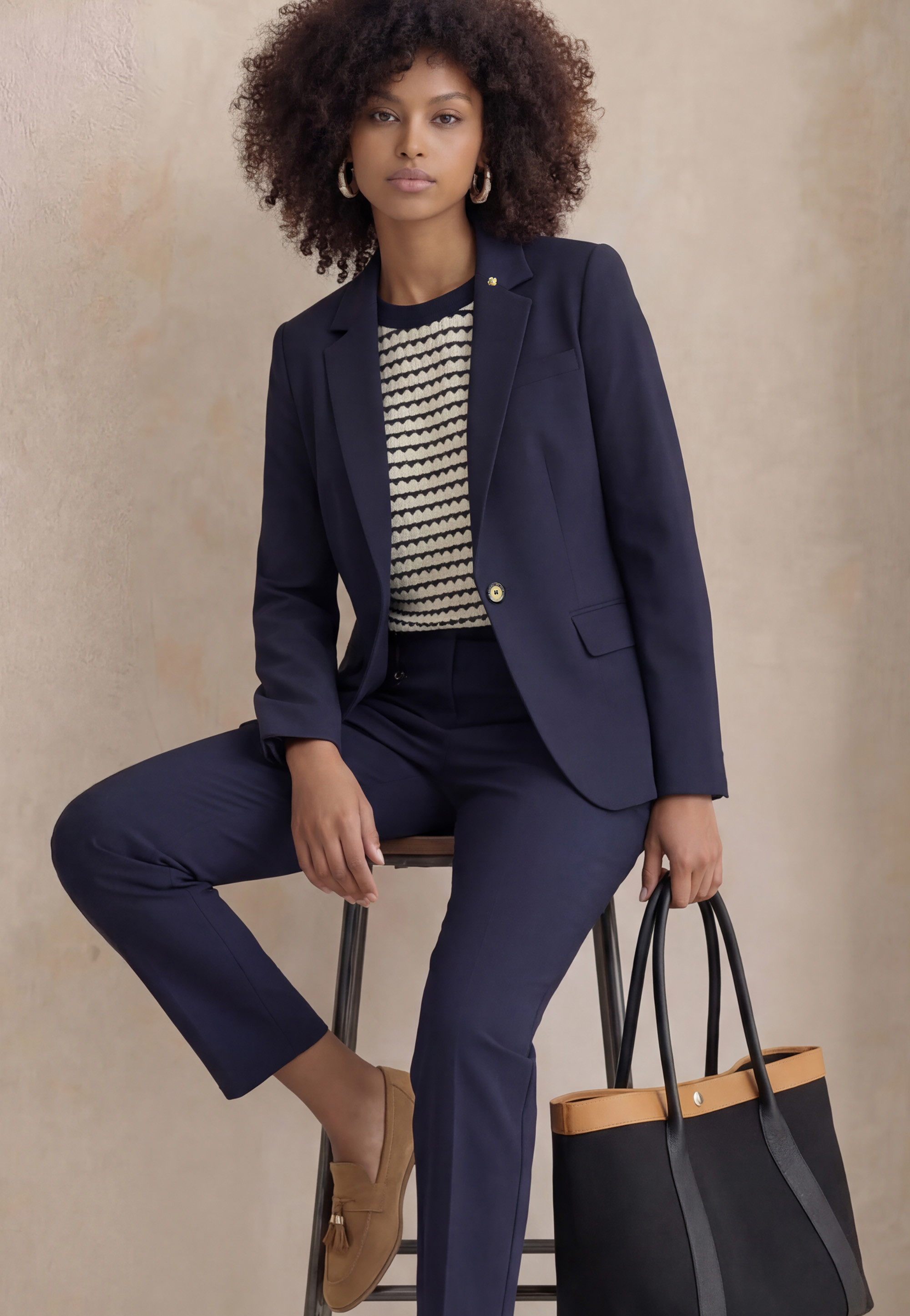 VESTE - LAURANE - MARINE